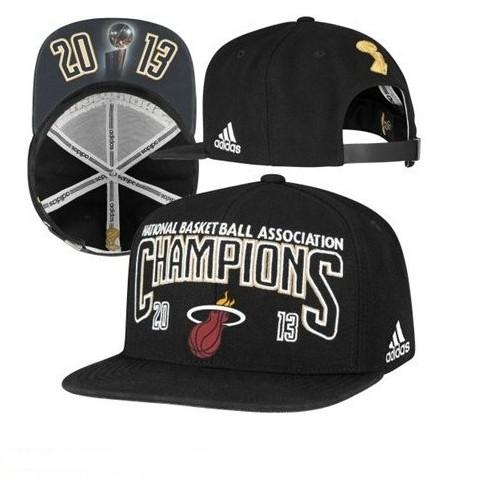 Men's  NBA miami heat 2013 champions snapback hat